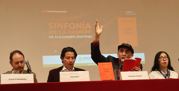 SINFONÍA DE LA SANGRE, POEMARIO DE ALEJANDRO ZENTENO