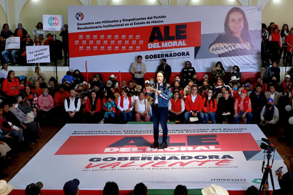 UNIDAD, LEALTAD Y COMPROMISO SON LOS CIMIENTOS DEL PRI MEXIQUENSE: ALEJANDRA DEL MORAL