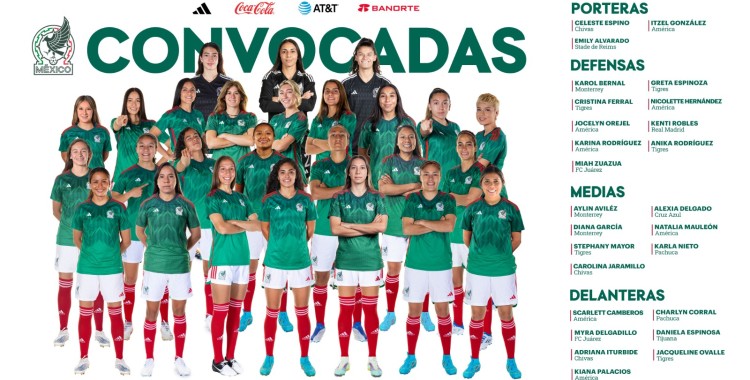 LISTO EL TRI FEMENIL