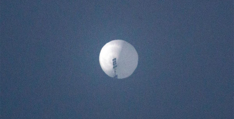 ESTADOS UNIDOS DETECTÓ UN “GLOBO ESPÍA” CHINO EN SU TERRITORIO