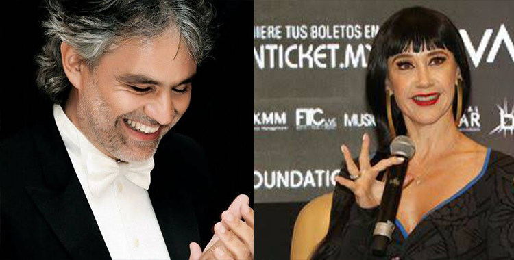 ANDREA BOCELLI Y SUSANA ZABALETA EN CONCIERTO