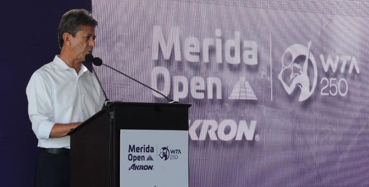 TENISTAS DE ÉLITE ABRIRÁN EL MÉRIDA OPEN AKRON 2023