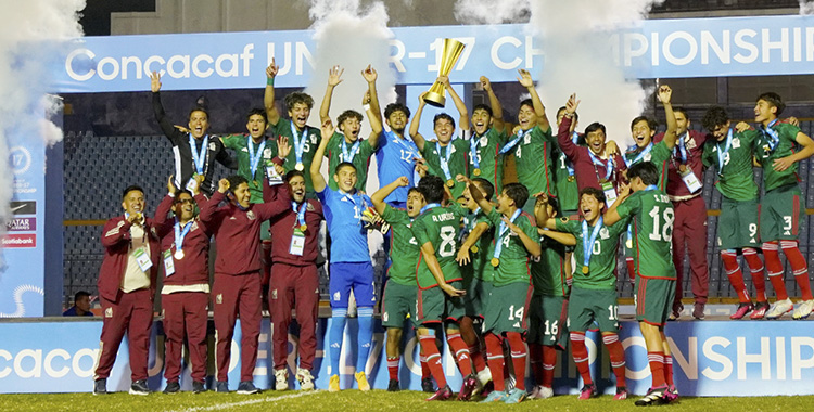 MÉXICO CAMPEÓN U 17 CONCACAF