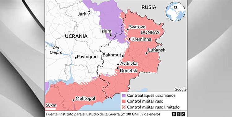 AL FINALIZAR EL INVIERNO, MAYOR PRESIÓN PARA QUE NEGOCIEN RUSIA Y UCRANIA