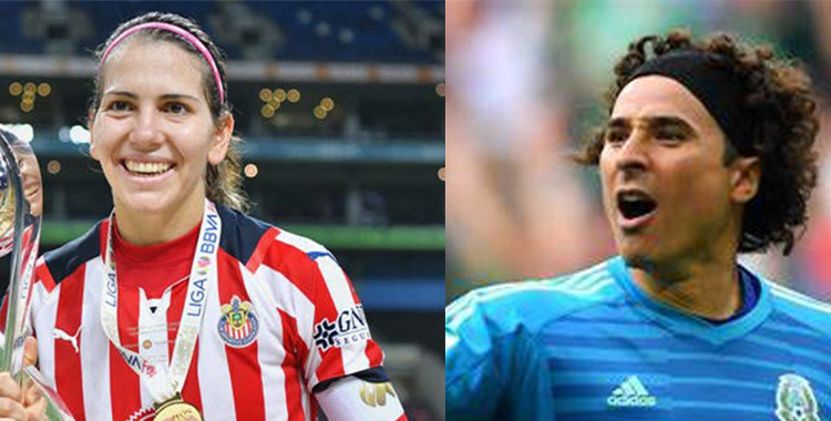 LICHA CERVANTES Y GUILLERMO OCHOA NOMINADOS A JUGADORES DEL 2022 DE CONCACAF