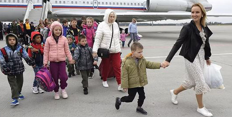 ACUSAN A PUTIN POR SECUESTRAR NIÑOS REFUGIADOS