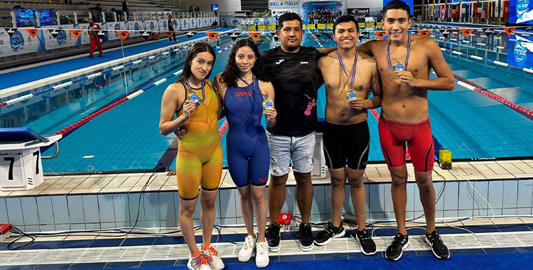 CON ORO Y PLATA PARA MÉXICO EN MUNDIAL DE PARA NATACIÓN