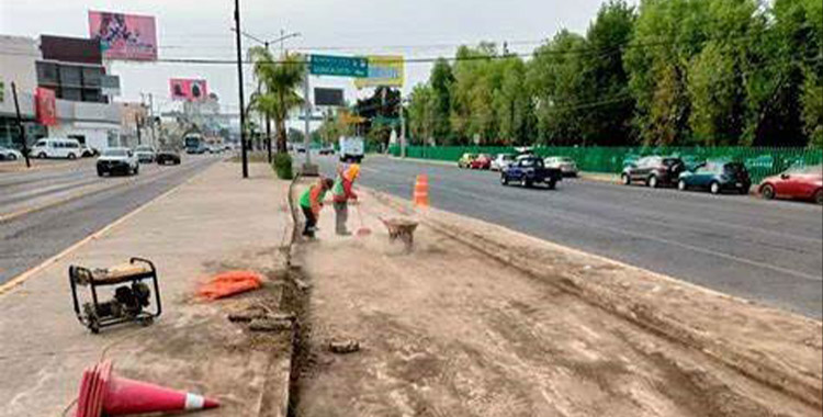 INICIA LA REHABILITACIÓN DE DRENAJE EN BULEVAR LÓPEZ MATEOS