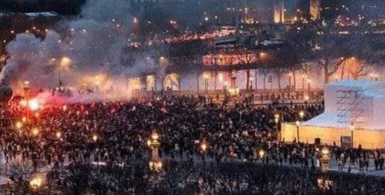 PROTESTAS GENERALES EN FRANCIA