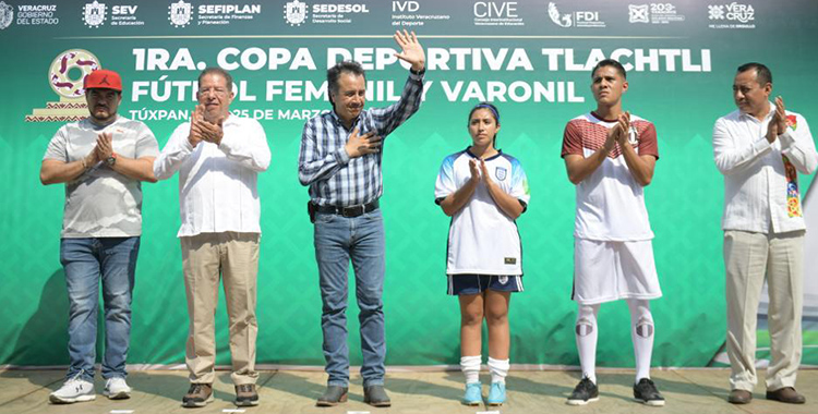 EN VERACRUZ HACEMOS DEPORTE EN GRANDE: GOBERNADOR