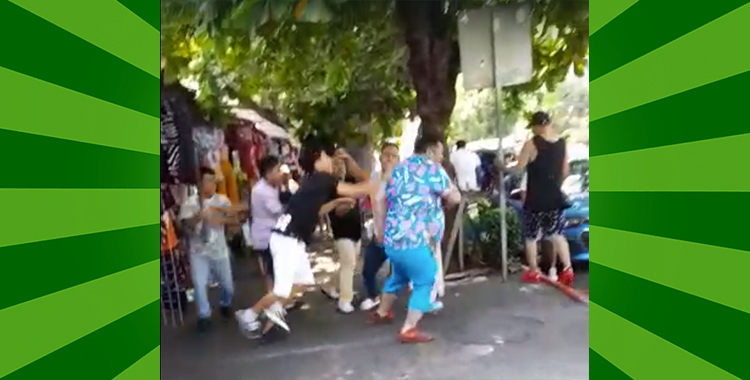 TURISTAS AGREDEN A LOCATARIOS