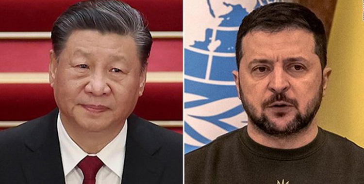 UCRANIA Y CHINA EN PRIMERA CONVERSACIÓN DESDE EL INICIO DE LA GUERRA