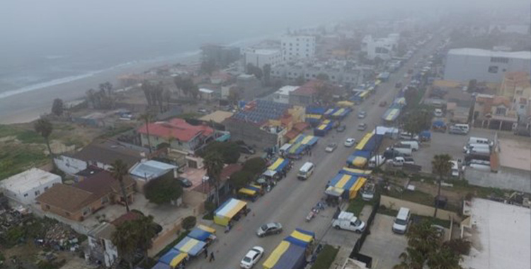 SOBRE RUEDAS DE PLAYAS DE TIJUANA SE INSTALA NUEVAMENTE