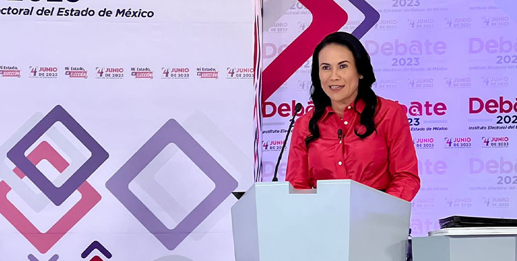 EL DEBATE LO GANARON LOS MEXIQUENSES, EL PRIMER GOBIERNO DE COALICIÓN LES DARÁ RESULTADOS: ALEJANDRA DEL MORAL