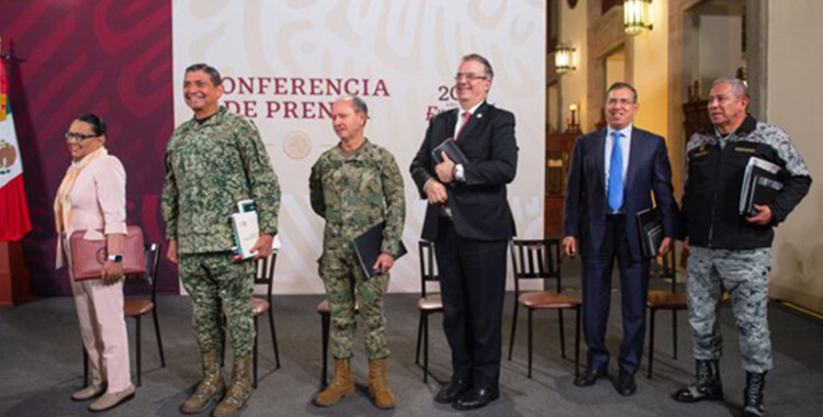 GABINETE DE SEGURIDAD VIAJA A WASHINGTON