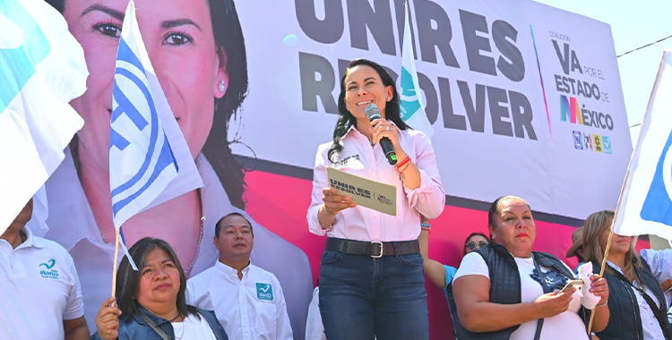 LA ELECCIÓN DEL 4 DE JUNIO LA GANAREMOS CALLE POR CALLE: ALEJANDRA DEL MORAL