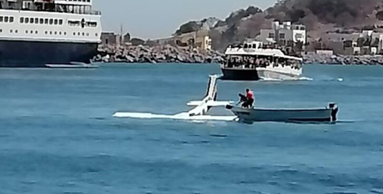 DESPLOME DE AVIONETA EN MAZATLÁN