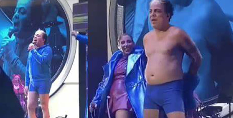 CRISTIAN CASTRO SE QUEDÓ EN CALZONES