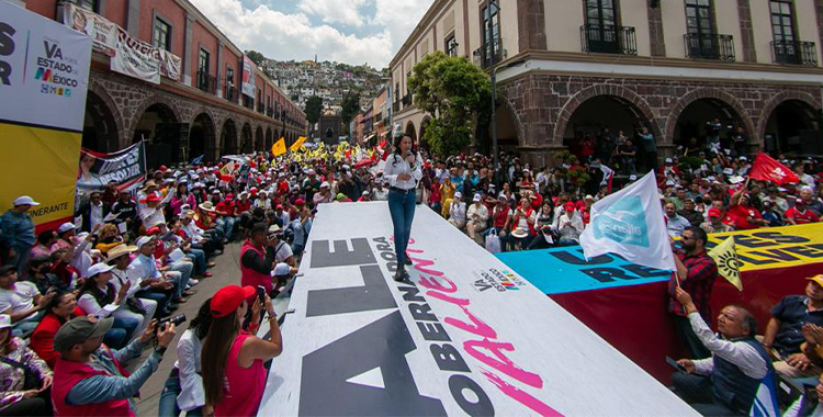 EN TIANGUISTENCO Y TENANGO DEL VALLE DEL MORAL ANUNCIA OBRAS