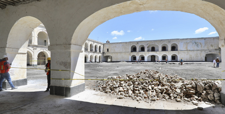 ARRANCA REHABILITACIÓN EN FORTALEZA DE SAN CARLOS