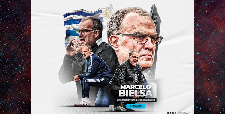 MARCELO BIELSA DIRIGIRÁ A LA SELECCIÓN URUGUAYA