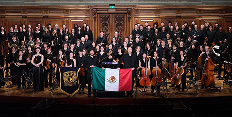 CORO Y ORQUESTA DE LA SORBONNE UNIVERSITÉ ESTARÁN EN LA SALA NEZAHUALCÓYOTL