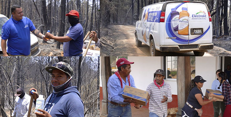 ELECTROLIT SE SOLIDARIZA CON BRIGADISTAS Y VOLUNTARIOS DE INCENDIOS EN JALISCO