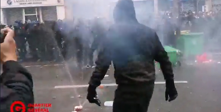 PROTESTAS EN FRANCIA