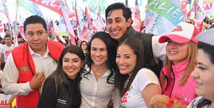 ALEJANDRA DEL MORAL REFRANDA COMPROMETIDA CON JÓVENES MEXIQUENSES