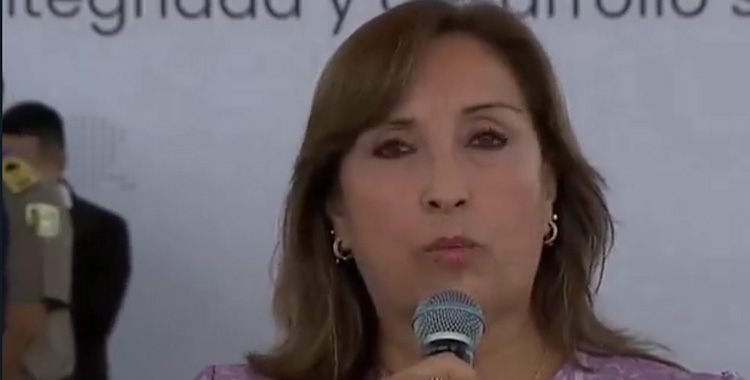 DINA BOLUARTE, CONTESTA A AMLO