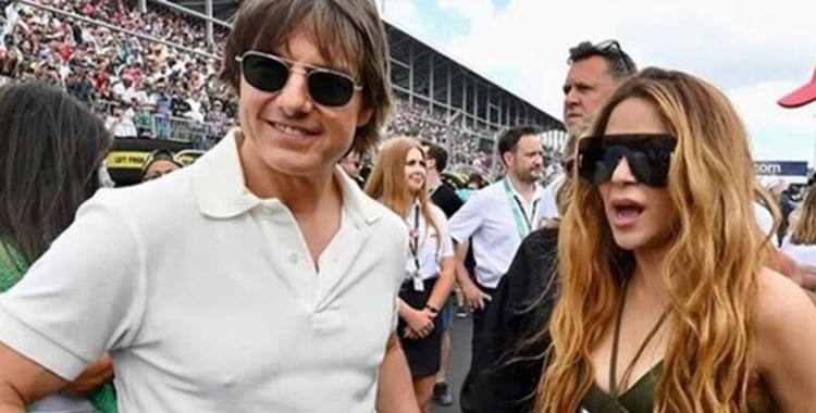 NO HAY NADA ENTRE SHAKIRA Y TOM CRUISE