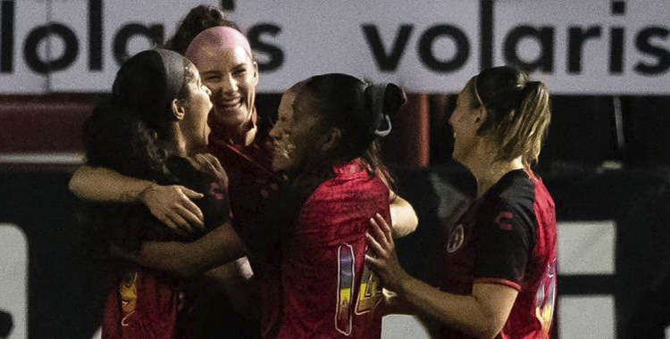 TIJUANA FEMENIL GANA A 2 A 0 A RAYADAS