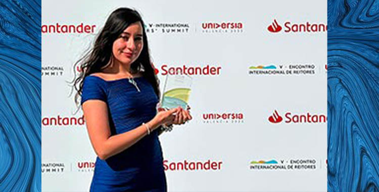 ALUMNA DE LA UNAM, GANÓ EL PRIMER LUGAR DEL PREMIO INTERNACIONAL