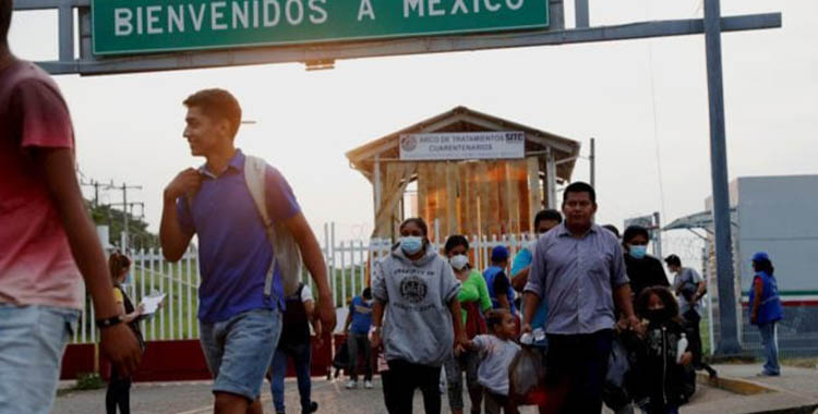 MIGRANTES NO PODRÁN TRANSITAR EN MÉXICO