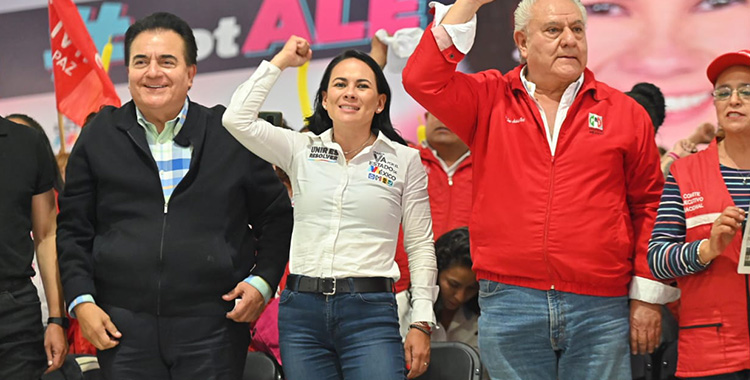 SOMOS UN SOLO EQUIPO Y VAMOS A GANAR: ALEJANDRA DEL MORAL