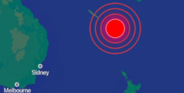 TERREMOTO EN NUEVA CALEDONIA