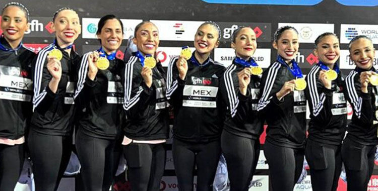 MEXICANAS GANAN ORO EN MUNDIAL DE EGIPTO