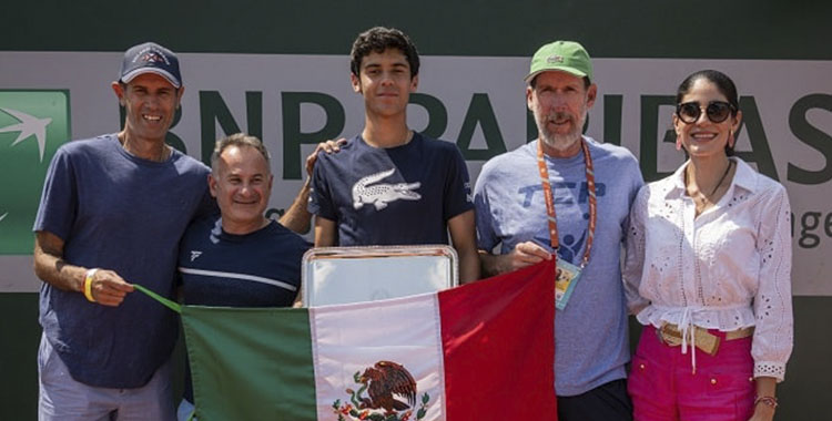 YUCATECO CAMPEÓN DEL ROLAND GARROS JR