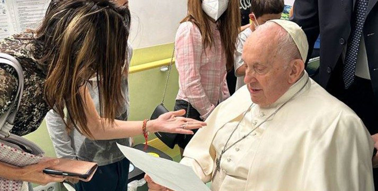 EL PAPA FRANCISCO SERÁ DADO DE ALTA