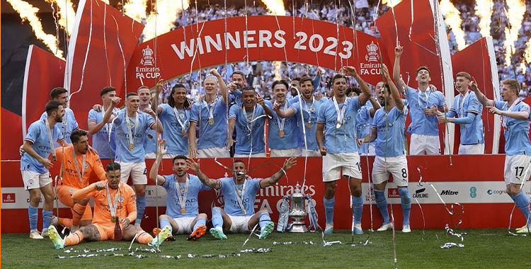 MANCHESTER CITY SE LLEVA LA F.A. CUP