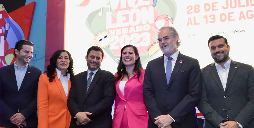 ALCALDESA DE LEÓN INVITA EN CDMX AL FESTIVAL DE VERANO 2023