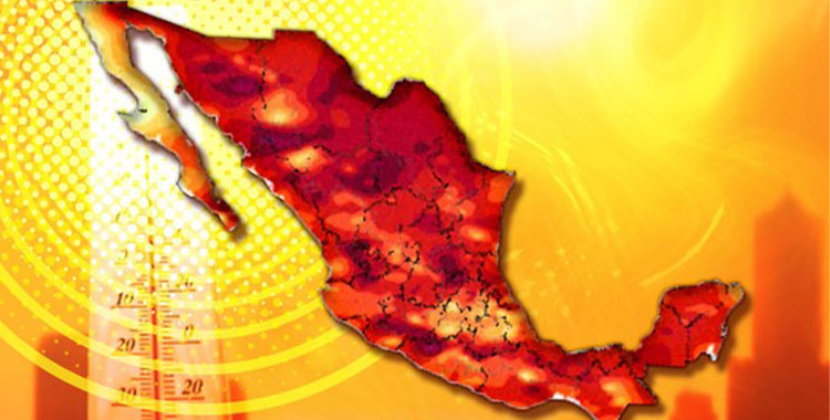 CONAGUA ADVIERTE ALTAS TEMPERATURAS EN MÉXICO