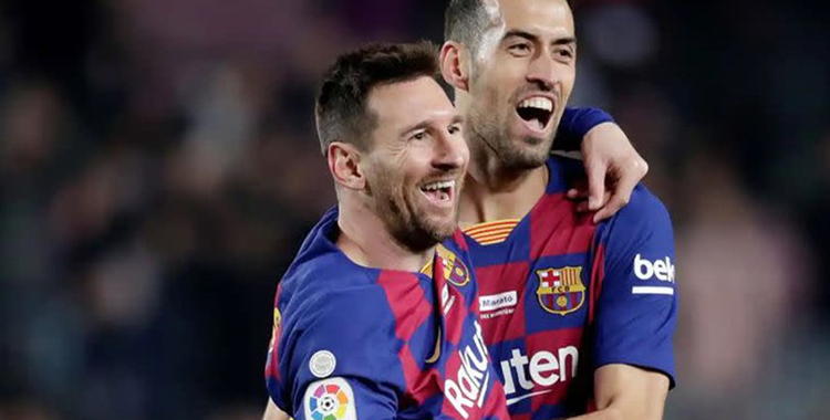 LEONEL MESSI JUGARÁ CON SERGIO BUSQUETS