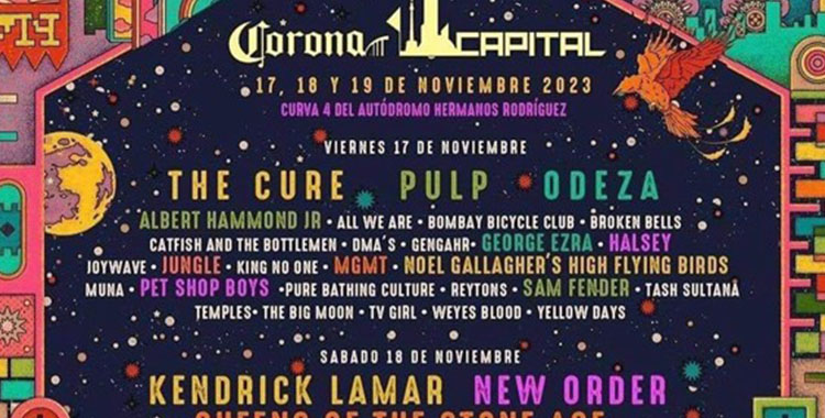 THE CURE EN EL FESTIVAL CORONA CAPITAL 2023