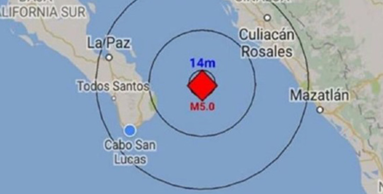 SISMO EN SAN JOSÉ DEL CABO, BCS