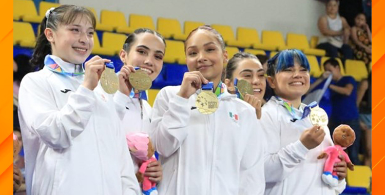 MÉXICO CONQUISTA ORO EN GIMNASIA ARTÍSTICA FEMENIL EN SAN SALVADOR 2023