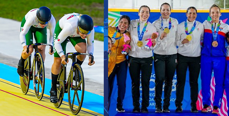 CICLISTAS MEXICANAS GANAN ORO