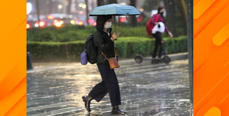 ALERTA AMARILLA POR INTENSA LLUVIA ACTIVA EN LA CDMX