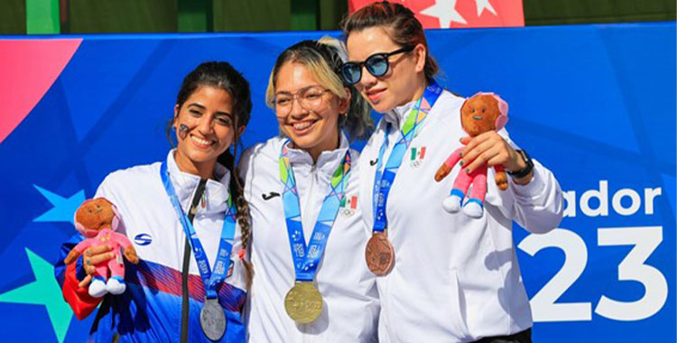 TIRO DEPORTIVO FEMENIL DA EN EL BLANCO