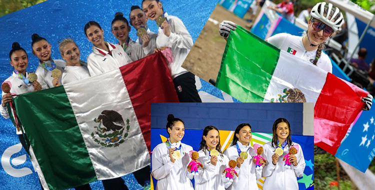 MÉXICO LÍDER CON 353 MEDALLAS EN SAN SALVADOR 2023